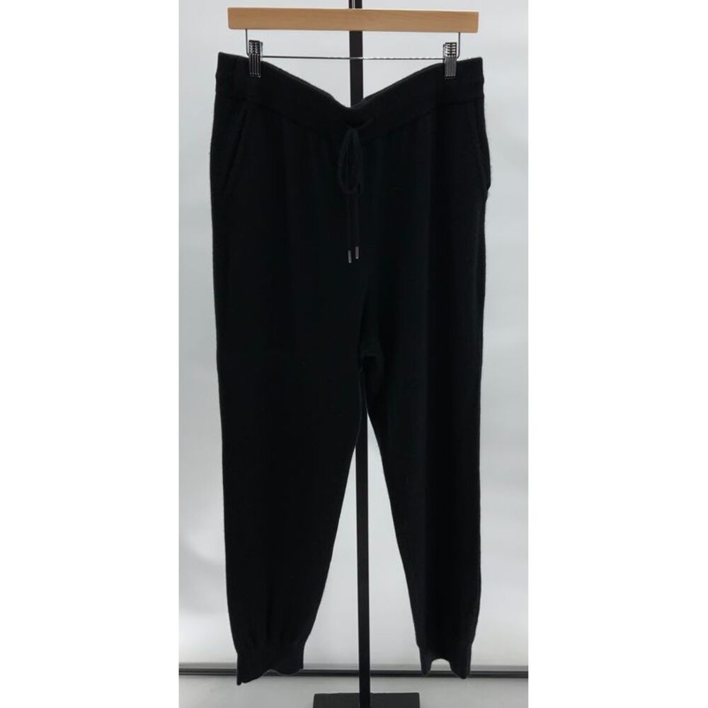 Quince Black Drawstring Jogger Pants